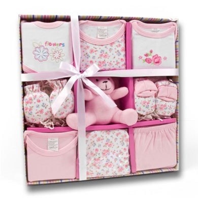 ARDEK Geschenkset FLOWERS 10 tlg.